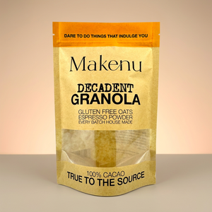 Sachet Doypack Personnalisé en Papier Kraft avec Fenêtre et Fermeture Zip pour Emballage Alimentaire (Granola, Flocons d'Avoine, Noix, Fruits Secs) - Product Image 1