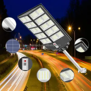 Batterie Power Panel Lichter in einer LED Solar Straßen laterne Outdoor Dimmbar Integriert Alle 200W 300W 400W 50 Ce DC 12V Luces LED
