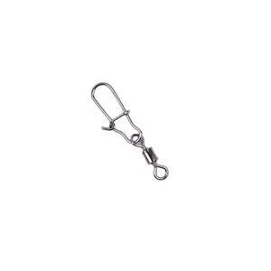 High Quality Customizable Stainless Steel Rolling Swivel Snap Hook Rust-Proof For Sea Water Fishing ODM Supported