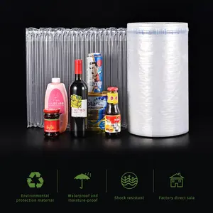 Hongdali Bubble Cushion Wrap logística embalagem Inflável Air Packaging Protective Bubble Pack Wrap Bag Air column rolls