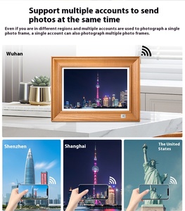 Bán buôn khung 21.5 "mỏng Wall-Mount hiển thị kiosk-nghệ thuật kỹ thuật số/khung ảnh W/Wifi & nft - Product Image 6