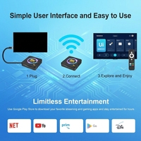 Sumavision Commercial 2026 WiFi5 4G+16G 4K Quad Core HDR/H265 Android 9 BT Receptor con Control por Voz para Partidos de Fútbol