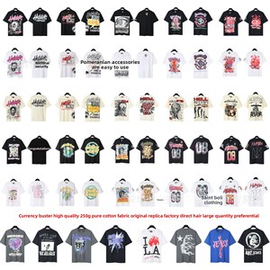 Camiseta de Moda Urbana Americana 24S, Nueva, de Alta Calidad, Corte Holgado, Algodón Puro, Impresión <span class=keywords><strong>HD</strong></span> en la Parte Delantera y Trasera, Unisex, Informal - Product Image 1