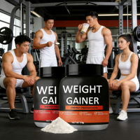 Jiannuo Sports Nutrition Concentré de Protéines de Lactosérum pour Adultes, Poudre Gainer de Masse, Suppléments de Gym, Carbo Gain Certifié HALAL