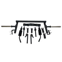 Barra de Entrenamiento Multifuncional de Alta Resistencia, Barra de Acero para Dominadas y Barra de Pesas S&HFIT con Límite de 150 kg para Entrenamiento en Casa
