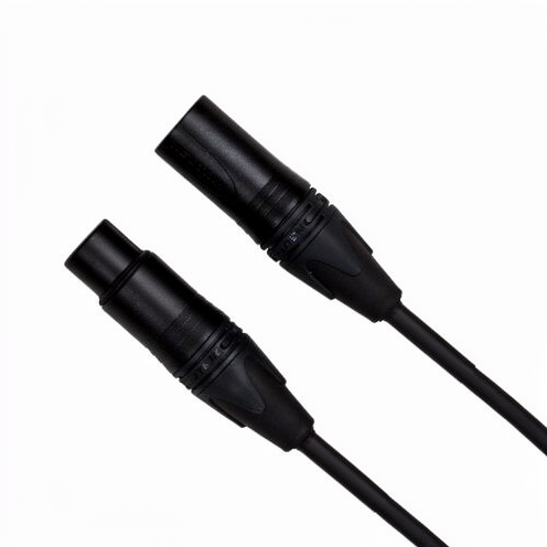 Mogami Gold Studio 02 XLR XLR Quad Conductor Patch Cable 3 m Gold Contacts XLRM-XLRF Connectors Professional Noise-Free Audio