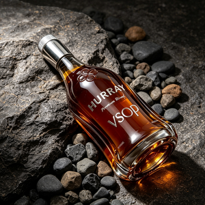 บรั่นดี HURRAY <span class=keywords><strong>VSOP</strong></span> ของจีน OEM ODM ขนาด 700 มล. แอลกอฮอล์ 40% ABV สุราหรูหรา พร้อมบริการผลิตแบบ OEM ODM สำหรับขายส่งและรับผลิตฉลากสินค้าส่วนตัว - Product Image 2