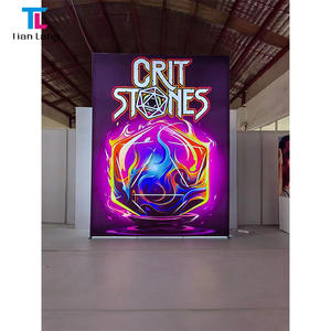 TIANLANG บูธจัดแสดงนิทรรศการโมดูลาร์แบบพกพา, วิธีแก้ปัญหาง่ายบูธ LED แบ็คไลท์แสดงขอบผ้าซิลิกอนสำหรับงานแสดงสินค้า - Product Image 2