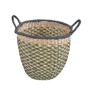 Cesta de Mimbre Estilo Escandinavo, Decoración Natural para el Hogar, Adorno para Decoración del Hogar, Venta al por Mayor Viettimecraft - Product Image 1