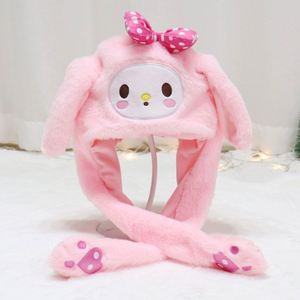 Cappello di <span class=keywords><strong>Peluche</strong></span> a Forma di Coniglio con Orecchie Mobili per Bambini, Vendita all'Ingrosso per Autunno/Inverno e Natale - Product Image 5