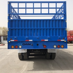 Hek Cargo Trailer Gebruikt Semi Trailer Zijwand <span class=keywords><strong>Stake</strong></span> Vrachtwagen Truck Trailer - Product Image 5