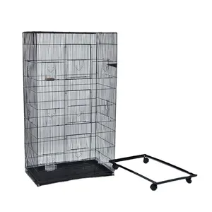 wholesale big parrot starling fancy large breeding for sale stainless steel metal wire mesh birds cages
