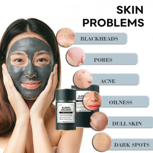 Masque facial en bâton d'argile volcanique d'Alaska aux herbes, 40g, pour un nettoyage en profondeur et l'élimination des points noirs, usage domestique - Product Image 2