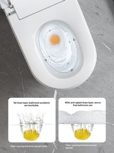 Hot Sale Automatic Open Electric Bidet <strong>Toilets</strong> Intelligent <strong>Toilet</strong> Bowl Foot Touch Sensor Flush Elongated One Piece Smart <strong>Toilet</strong> - Product Image 4