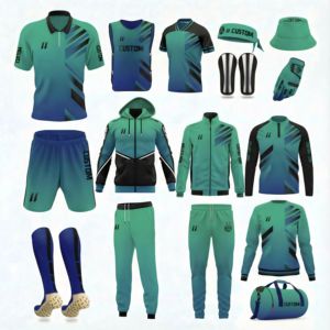 Maßgefertigte Sublimations-OEM-Fußballtrikots Herren Fußballuniform-Set Wettbewerbsfähige Fußballteam-Bekleidung - Product Image 2
