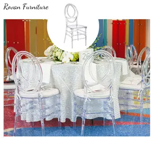 RTS TOP Wholesale Acrylic Chair For Restaurant Outdoor Table And Chair Set