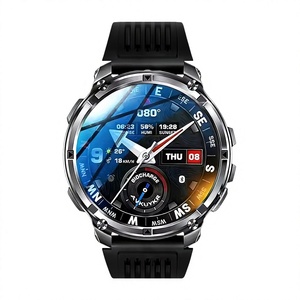 Reloj Inteligente T-Rex3 Pro de 46 mm con Caja de Acero Inoxidable, Correa de Silicona, GPS, Brújula, Monitor de Frecuencia Cardíaca, Reloj Deportivo Impermeable para Hombre - Product Image 1