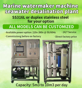 Máquina de ósmosis inversa de desalinización de agua de pozo de mar, planta de desalinización de agua de mar ro, <span class=keywords><strong>precio</strong></span> en venta, <span class=keywords><strong>barco</strong></span> - Product Image 2