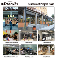 Peralatan Dapur Komersial Lengkap KitchenMax untuk Restoran, Hotel, Buffet, KFC, Katering Makanan Cepat Saji dengan Kompor Gas dan Oven