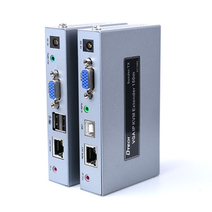 Nouveau Produit USB 2.0 Clavier Souris IR VGA <span class=keywords><strong>IP</strong></span> <span class=keywords><strong>KVM</strong></span> 120m poe extender - Product Image 6