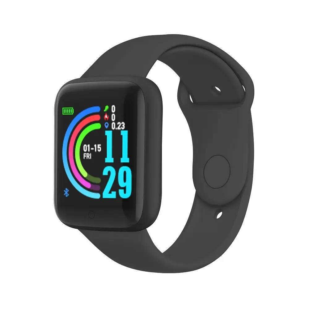 Cheap D20 Pro Smart Watch Women Men Y68 Waterproof Smartwatch For Ios Android Blood Pressure Sports Tracker Wristband