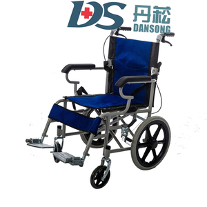 Silla de ruedas <span class=keywords><strong>manual</strong></span> Rueda trasera de 16 pulgadas Rueda sólida Silla de ruedas plegable - Product Image 2