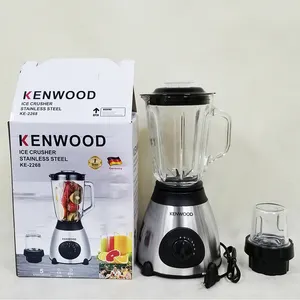 2 em 1 Liquidificador Juicer Y66 5 Velocidade com Aço Inoxidável Jar Liquidificador Elétrico Food Mixer