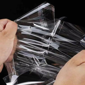 Tự dính rõ ràng nhựa PE túi poly túi với ống đồng in ấn cho quần áo Dresses trang phục - Product Image 6