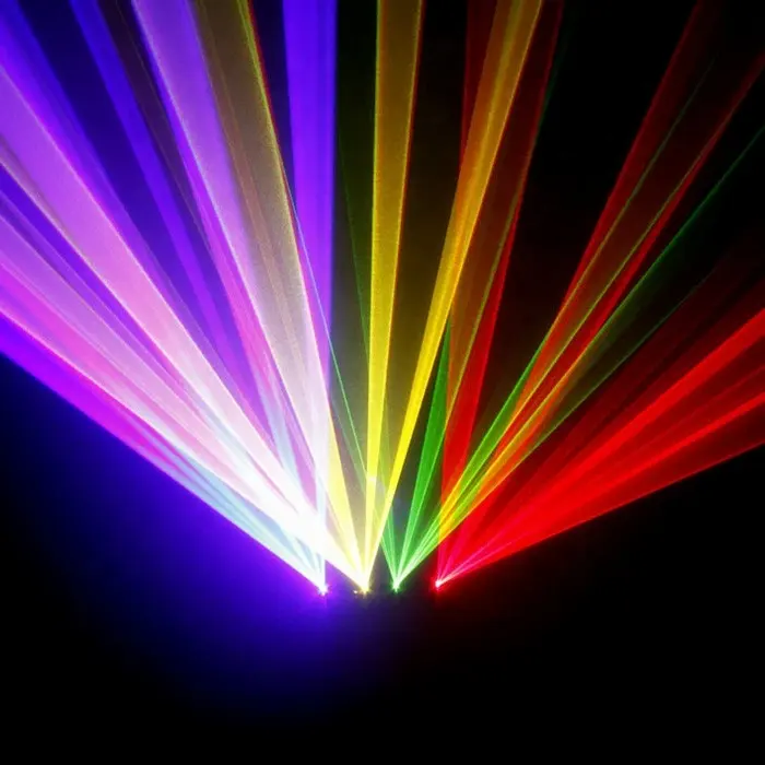 Luces láser de 4 ojos, equipo profesional de DJ, RGB, animación, discoteca, Club nocturno, escenario, fiesta, espectáculo, gran oferta