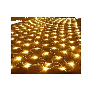 ไฟ LED แบบตาข่าย ชาร์จไฟได้ มาตรฐาน IP44 8 โหมดกระพริบ ขายส่งจากโรงงาน สำหรับตกแต่งคริสต์มาส งานแต่งงาน งานปาร์ตี้กลางแจ้ง - Product Image 2