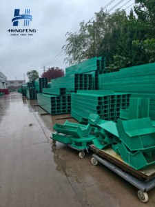 HF High Strength FRP Cable Tray <b>Channel</b> Premium Fiberglass Products Hot Sale Fiber Reinforced <b>Plastic</b> Cable Tray - Product Image 4