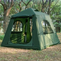 Tente de camping gonflable robuste pour usage commercial, en tissu Oxford 300D, fournie directement par l'usine en gros