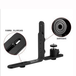 Support de flash pour appareil photo de type Double L, support métallique portable pour accessoire d'éclairage flash DSLR - Product Image 4