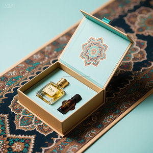 Luxury Paper Perfume <b>Box</b> for Middle East Market | Custom Arabian Gift Packaging for Saudi & UAE - Product Image 4