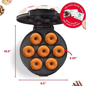 Mini machine à beignets pour collations pour enfants Fabricant De beignets Make 7 Donuts Maker Fabricante De Donas Donut-Hersteller - Product Image 2