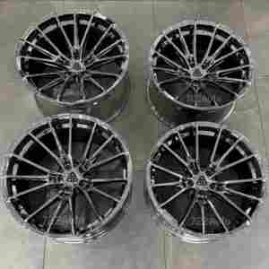 Jante 722Auto pour Voiture de Tourisme Monobloc Forgée à Concavité Profonde 5x120 5x112 5x114.3 en Aluminium Chromé 17 18 19 20 21 22 Pouces - Product Image 3