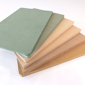 Panneau MDF rainuré brut 18 mm, finition haute brillance, usine Linyi / Prix du panneau de fibres à densité moyenne / Résistant au feu et à l'humidité - Product Image 4