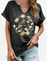 Wholesale Custom Women Summer T Shirts Lightweight Soft Breathable Wrinkle Free Anti-Pilling Loose Lazy Draped Casual Tees
