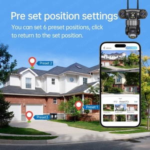 V380 Pro Real 3Lens 8K 15MP 4g Wifi <b>Wireless</b> IP Network CCTV Cameras <b>Security</b> Bullet PTZ Auto Track Surveillance Outdoor <b>Camera</b> - Product Image 5