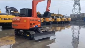 Máquina de Construcción de Alta Performance Hitachi ZX70 Mini Excavadora de Orugas de 7 Toneladas con Componentes de Bomba de Engranajes Isuzu - Unidad Usada - Product Image 5