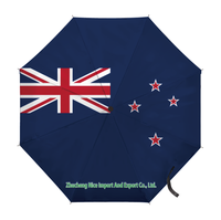 Parapluie pliant avec drapeau du Venezuela, ouverture et fermeture automatiques, parapluie compact portable, grand format pour la protection contre la pluie, résistant au vent