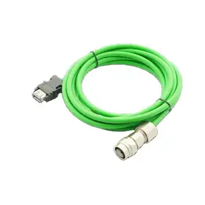 FOR Mitsubishi MR-JE J3 J4 series servo encoder cable MR-J3ENSCBL50M-H High flexibility and bending resistance cable