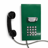 Téléphone mural d'appel d'urgence anti-vandalisme avec cordon pour aéroport, banque, école, parc et emplacements isolés