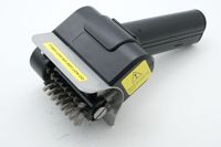 Brosse électrique pour barbecue, nettoyeur de barbecue sans fil rechargeable avec tête de brosse de rechange pour grillades en extérieur