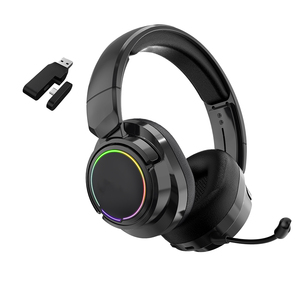 หูฟังเกมมิ่ง 2.4G รุ่นใหม่ปี 2024 คุณภาพสูง BT 5.3 ไฟ LED GM1210 ขายส่ง - Product Image 4
