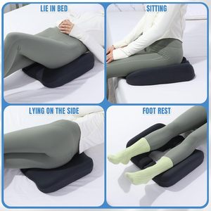 Almohada de espuma viscoelástica lista para enviar con corte en T para coxis, cojín para sentarse, dormir y alivio de presión por úlceras por presión en la cama - Product Image 4