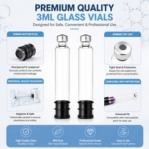 Cartouche en verre vide pour injection par stylo de 1,5 ml, 3 ml, 5 ml – Flacon médical en verre à vendre - Product Image 4