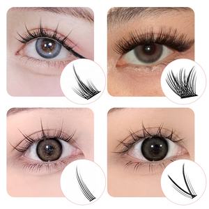 Nouvel arrivage de cils en grappe segmentée prédécoupés de marque privée - Product Image 2