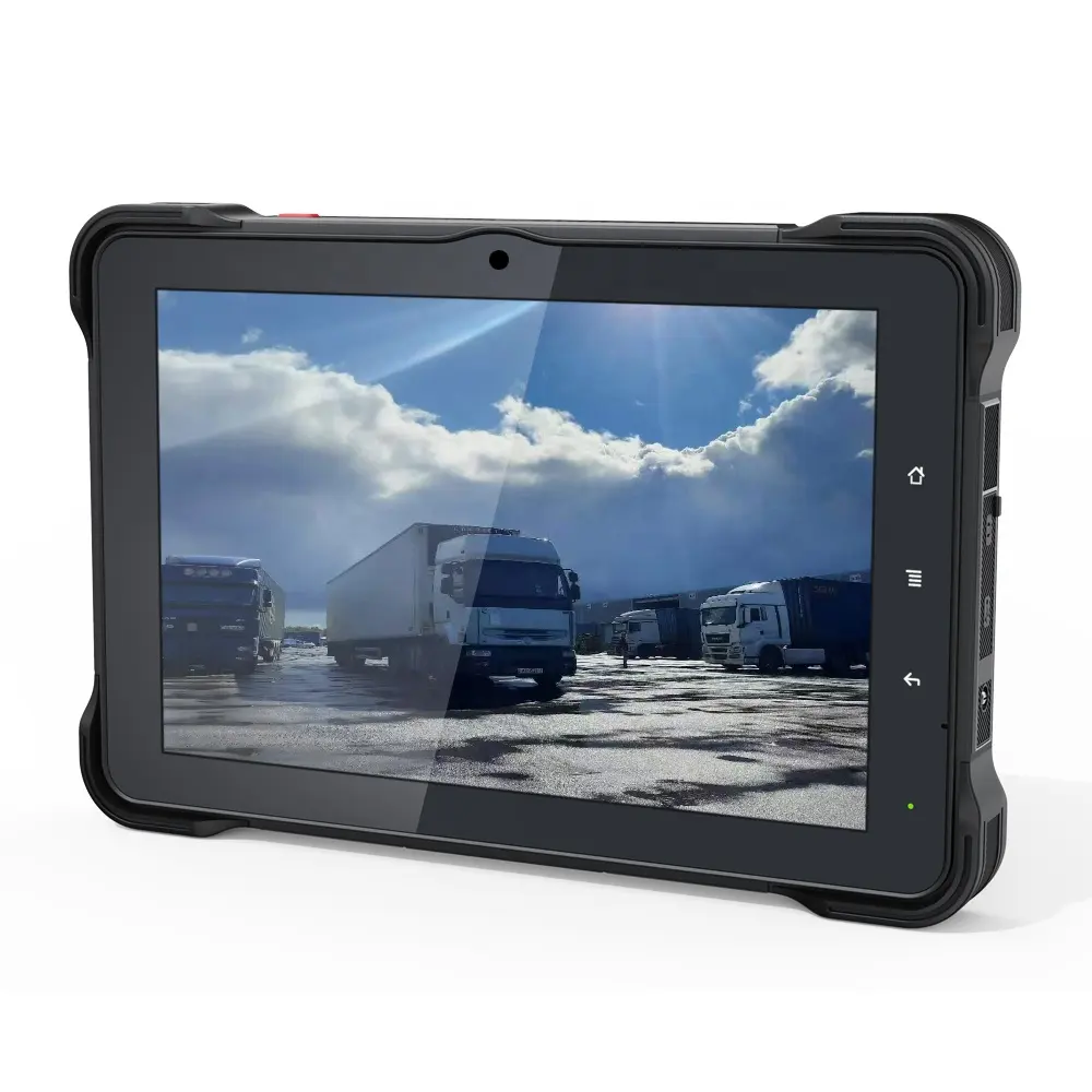 VT-10 Pro AHD 4 kanal AHD kamera girişi 10 inç sağlam Tablet araç güvenli sürüş yardımı monitör hepsi bir arada PC kamyonlar için