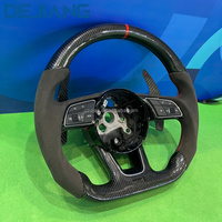 Volant de voiture en fibre de carbone nouvelle génération pour Audi A4 A5 A6 A7 C7 RS3 RS4 RS5 RS6 RS7 Q5 A3 R8 B9 2014 2015 2016